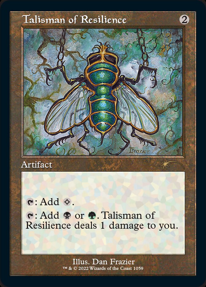 Talismã da Resiliência / Talisman of Resilience - Magic: The Gathering - MoxLand