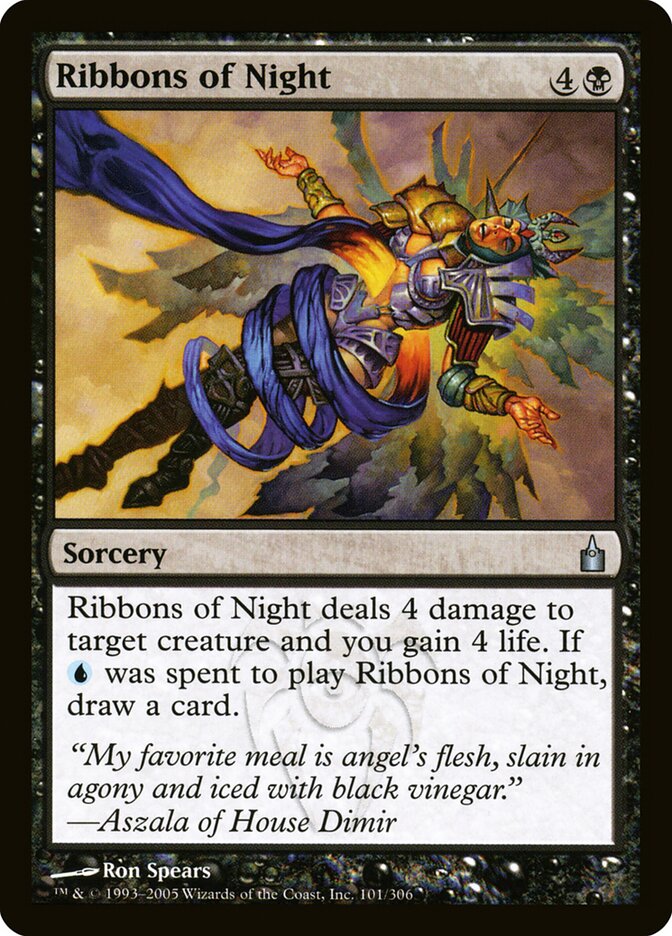 Fitas da Noite / Ribbons of Night - Magic: The Gathering - MoxLand