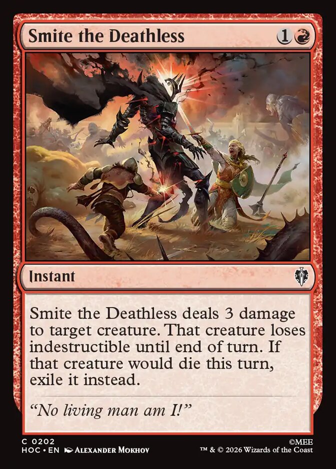 Golpear o Imortal / Smite the Deathless