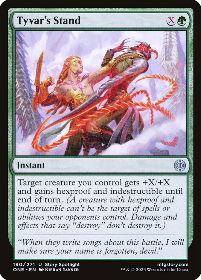 Resistência de Tyvar / Tyvar's Stand - Magic: The Gathering - MoxLand