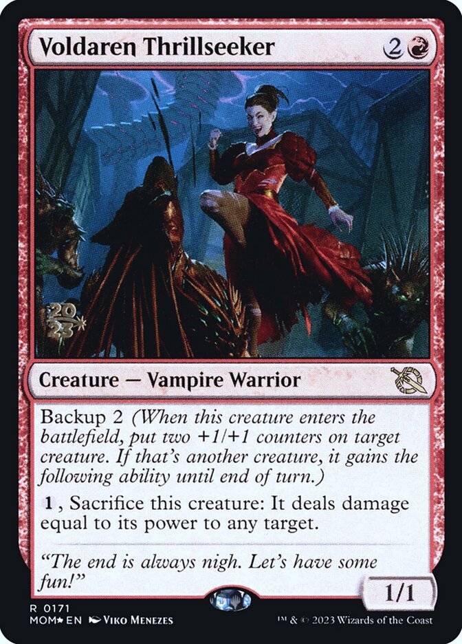 Caçadora de Emoções Voldaren / Voldaren Thrillseeker - Magic: The Gathering - MoxLand