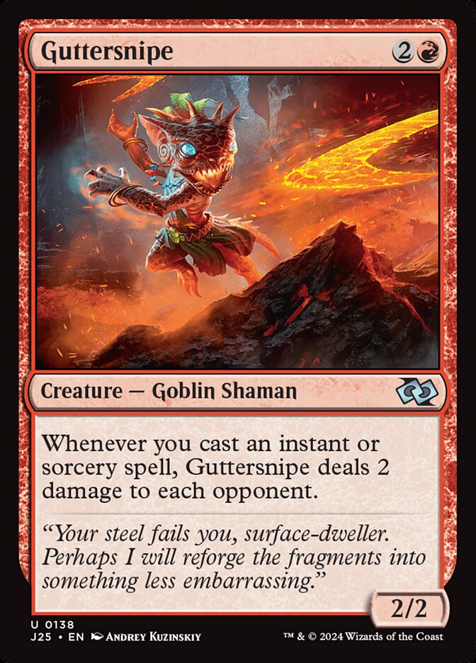 Atirador da Sarjeta / Guttersnipe - Magic: The Gathering - MoxLand