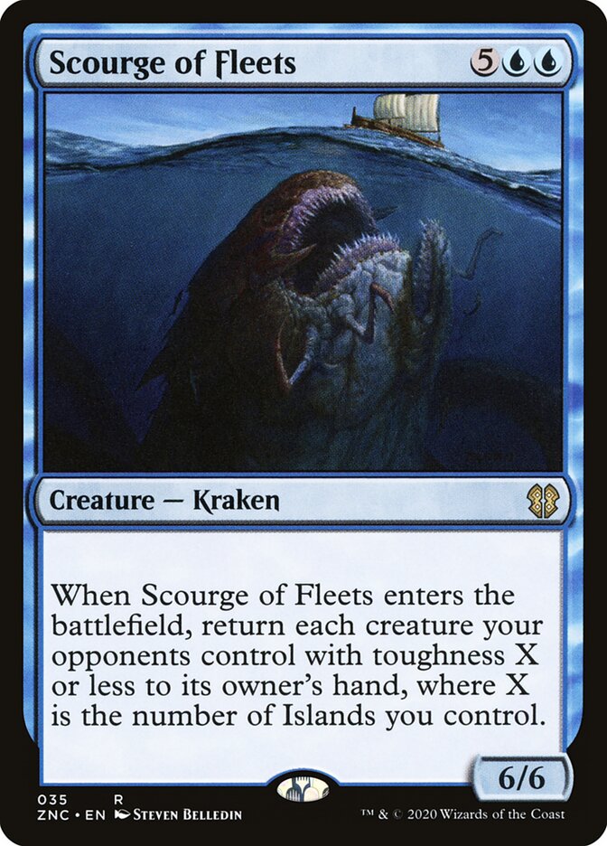 Flagelo das Frotas / Scourge of Fleets - Magic: The Gathering - MoxLand