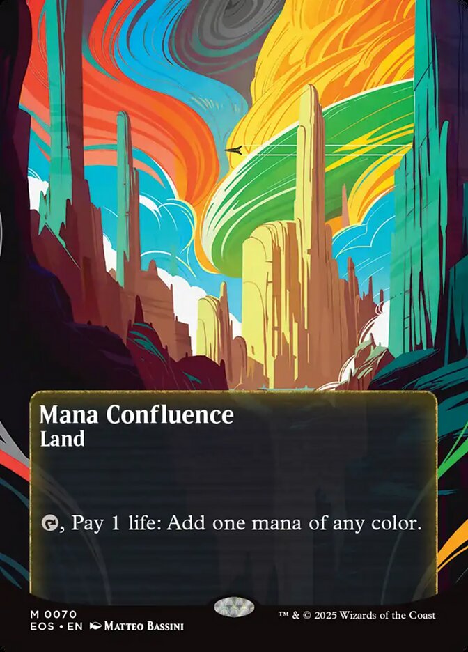 Confluência de Mana / Mana Confluence - Magic: The Gathering - MoxLand