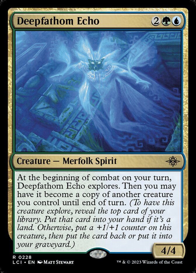 Eco das Profundezas / Deepfathom Echo - Magic: The Gathering - MoxLand