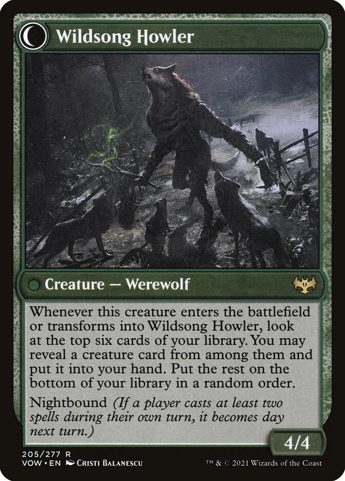 Flautista da Alcateia Uivante / Howlpack Piper - Magic: The Gathering - MoxLand