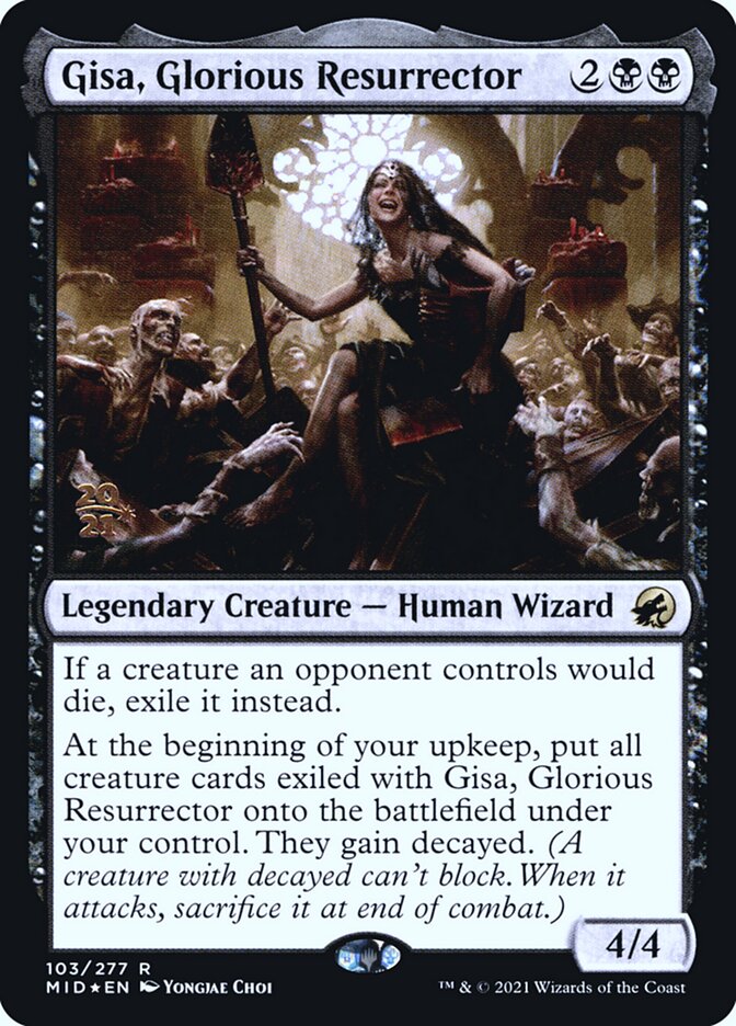 Gisa, Ressuscitadora Gloriosa / Gisa, Glorious Resurrector - Magic: The Gathering - MoxLand