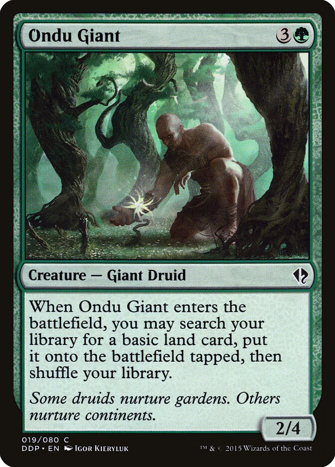 Gigante de Ondu / Ondu Giant - Magic: The Gathering - MoxLand