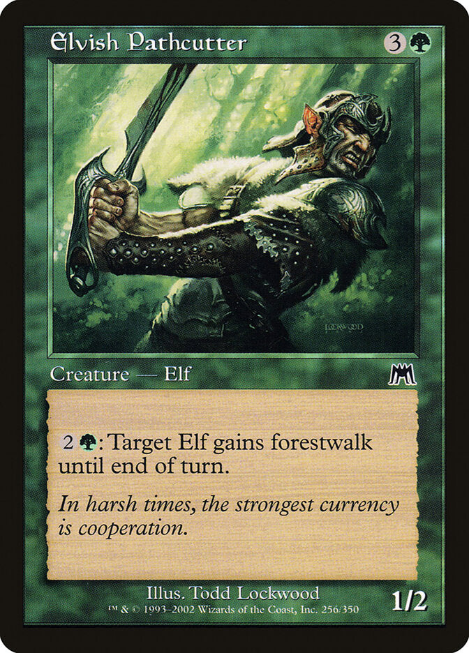 Desbravador Élfico / Elvish Pathcutter - Magic: The Gathering - MoxLand