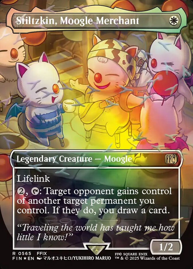 Stiltzkin, Mercador Moogle / Stiltzkin, Moogle Merchant - Magic: The Gathering - MoxLand