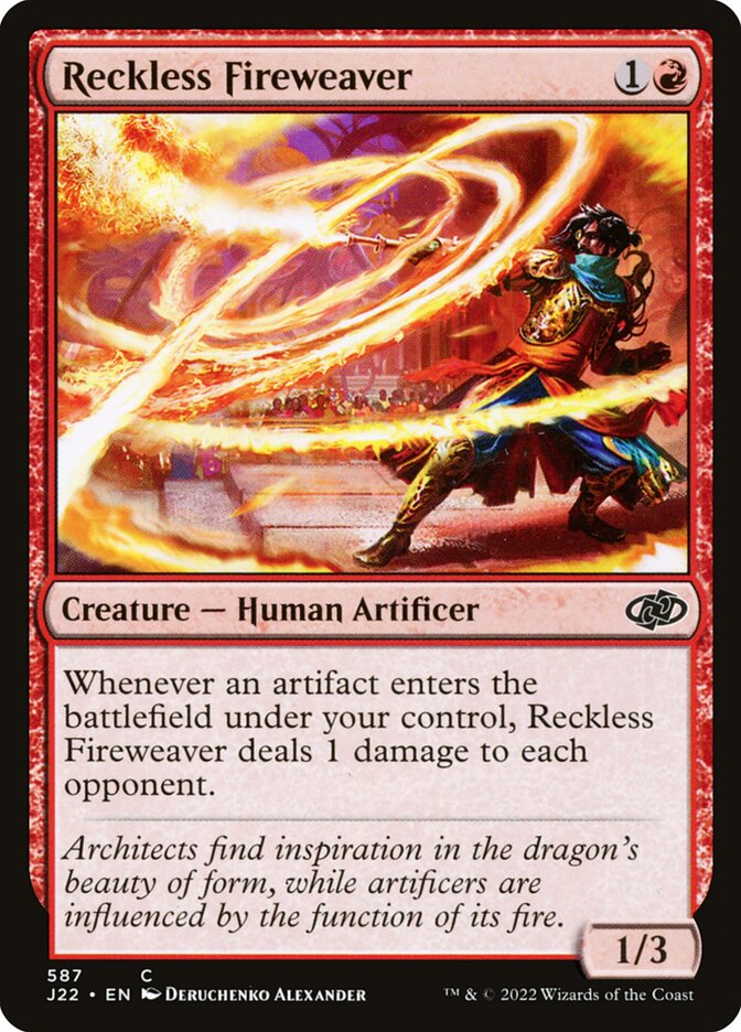 Flamitecelão Temerário / Reckless Fireweaver - Magic: The Gathering - MoxLand