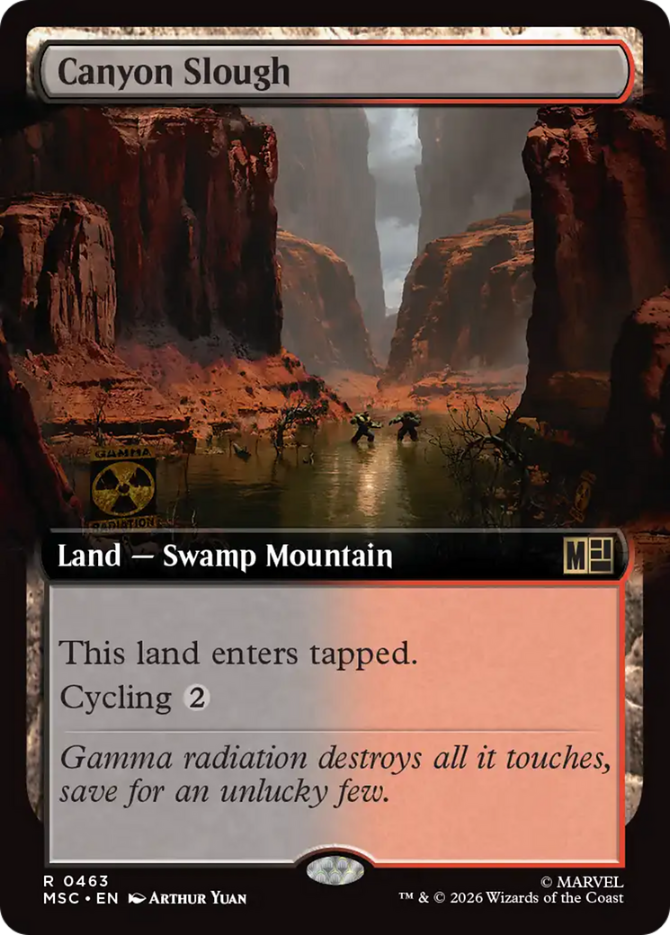 Lamaçal do Desfiladeiro / Canyon Slough - Magic: The Gathering - MoxLand