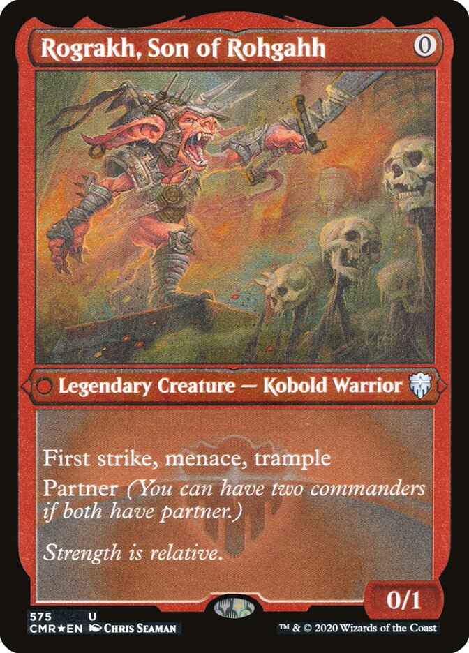 Rograkh, Filho de Rohgahh / Rograkh, Son of Rohgahh - Magic: The Gathering - MoxLand
