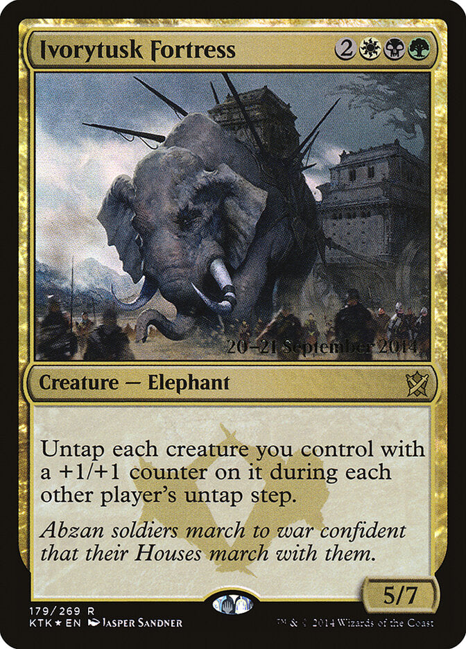 Fortaleza da Presa de Marfim / Ivorytusk Fortress - Magic: The Gathering - MoxLand