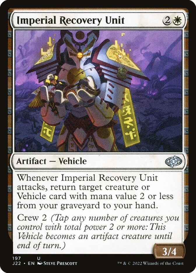 Unidade de Recuperação Imperial / Imperial Recovery Unit - Magic: The Gathering - MoxLand