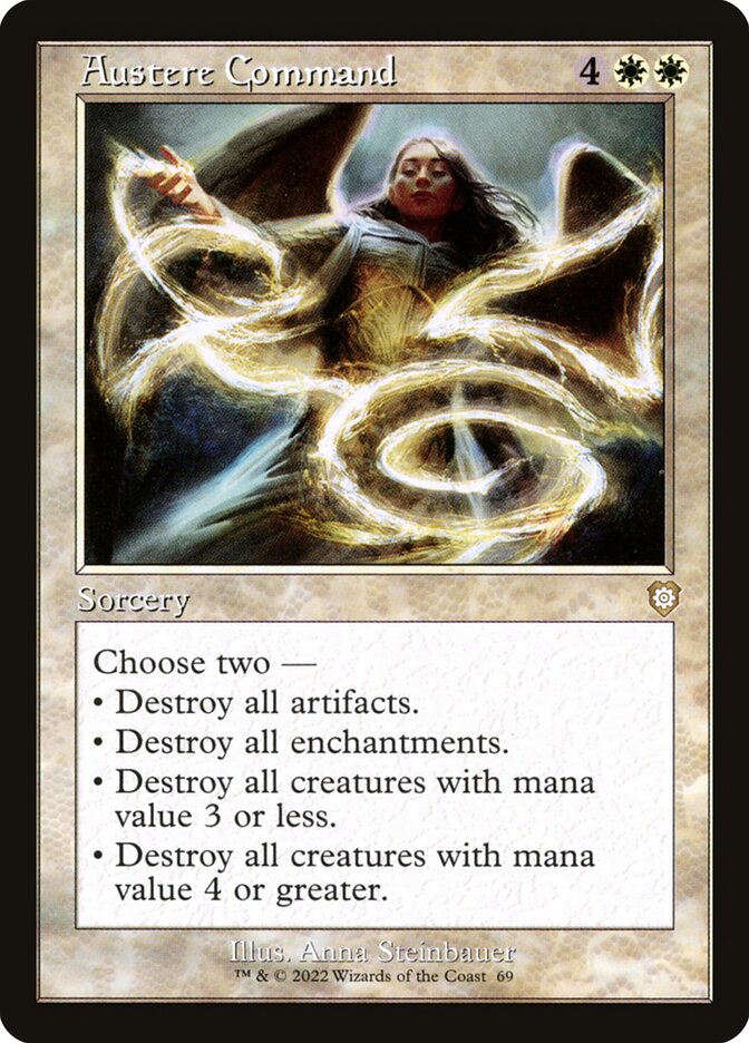 Comando Austero / Austere Command - Magic: The Gathering - MoxLand