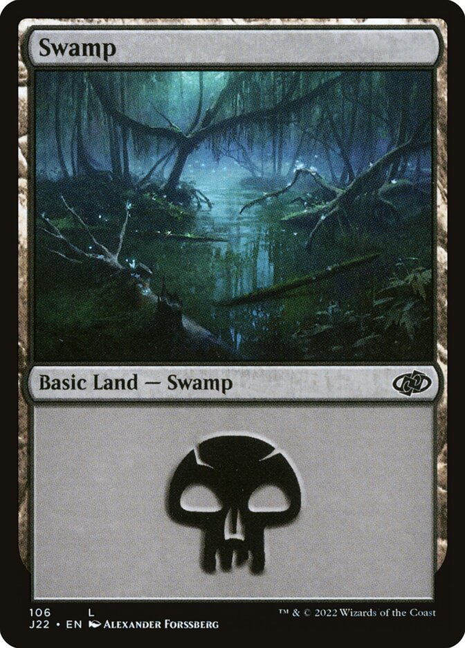 Pântano / Swamp - Magic: The Gathering - MoxLand