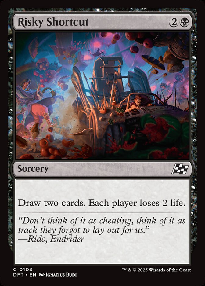 Atalho Perigoso / Risky Shortcut - Magic: The Gathering - MoxLand