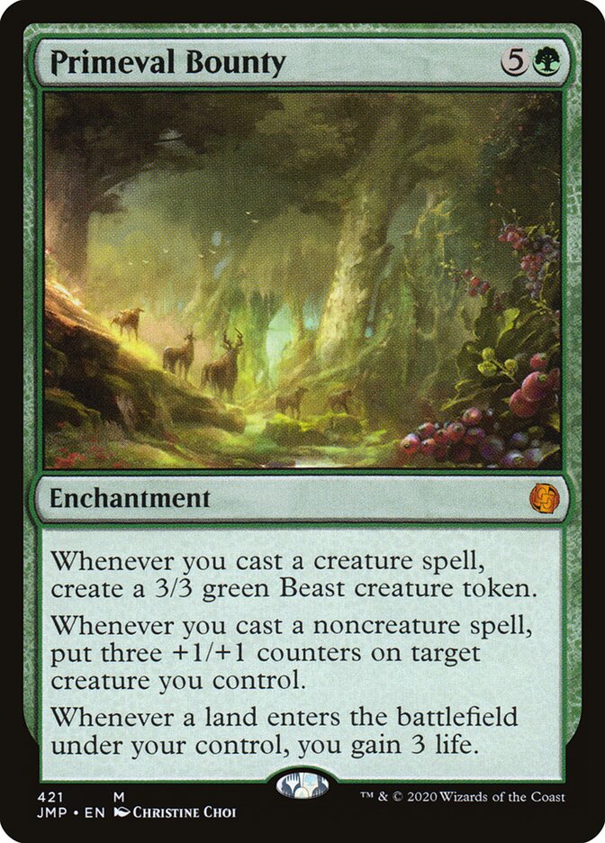 Recompensa Primordial / Primeval Bounty - Magic: The Gathering - MoxLand
