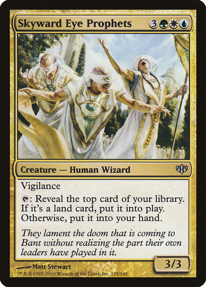 Profetas do Olho Celestial / Skyward Eye Prophets - Magic: The Gathering - MoxLand