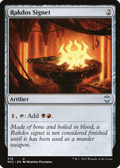 Sinete Rakdos / Rakdos Signet - Magic: The Gathering - MoxLand