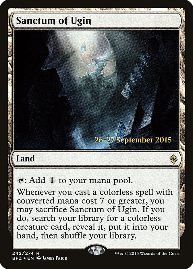 Santuário de Ugin / Sanctum of Ugin - Magic: The Gathering - MoxLand