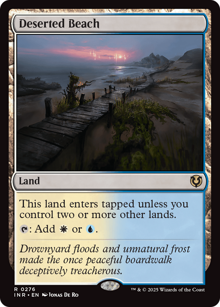 Praia Deserta / Deserted Beach - Magic: The Gathering - MoxLand