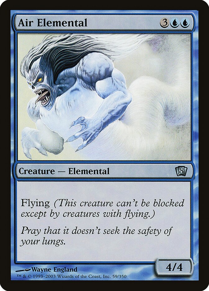 Elemental do Ar / Air Elemental - Magic: The Gathering - MoxLand