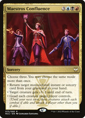 Confluência dos Maestros / Maestros Confluence - Magic: The Gathering - MoxLand