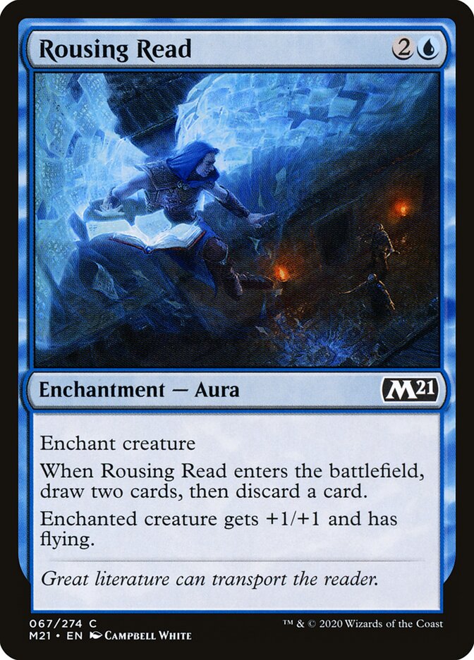 Leitura Estimulante / Rousing Read - Magic: The Gathering - MoxLand