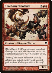 Minotauros dos Chifres Escorneadores / Gorehorn Minotaurs - Magic: The Gathering - MoxLand
