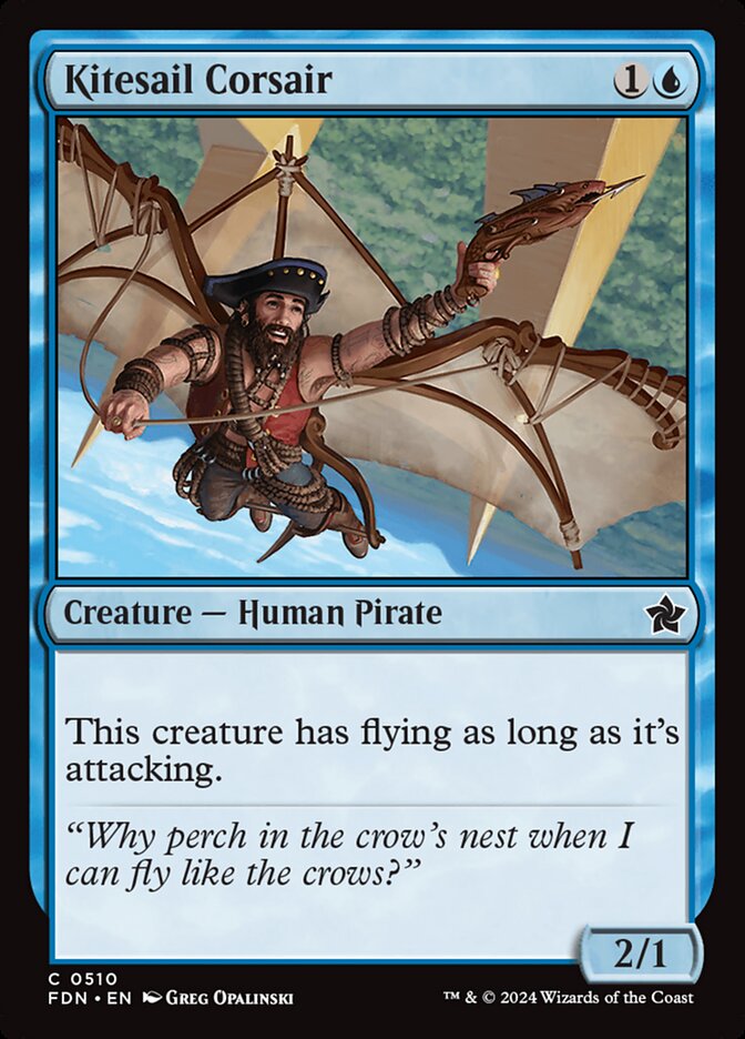 Corsário do Aeroveleiro / Kitesail Corsair - Magic: The Gathering - MoxLand