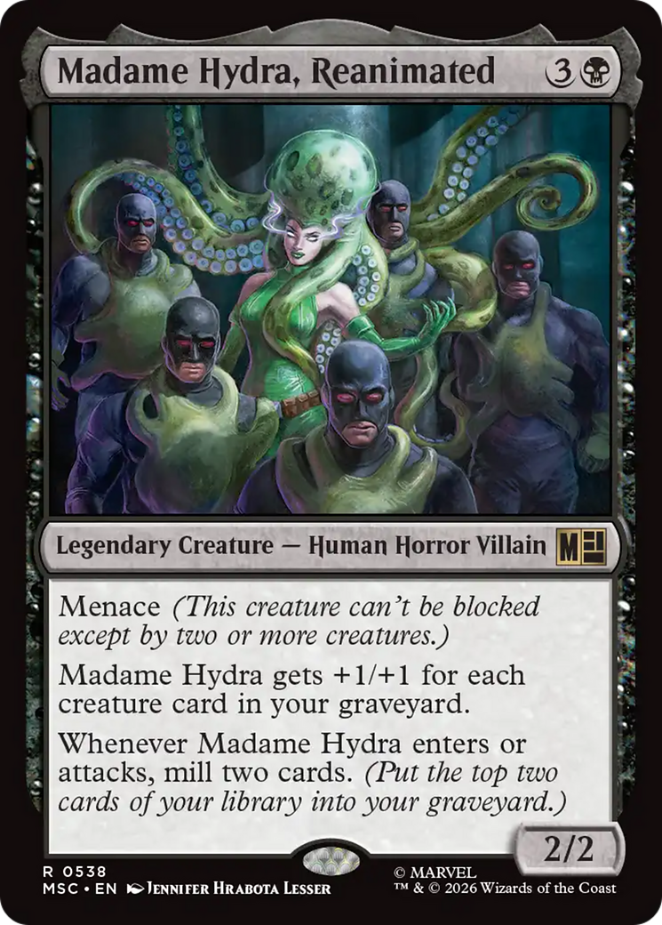 Madame Hydra, Reanimated - Magic: The Gathering - MoxLand
