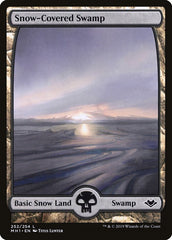 Pântano da Neve / Snow-Covered Swamp - Magic: The Gathering - MoxLand