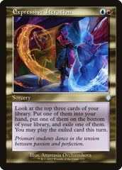 Iteração Expressiva / Expressive Iteration - Magic: The Gathering - MoxLand