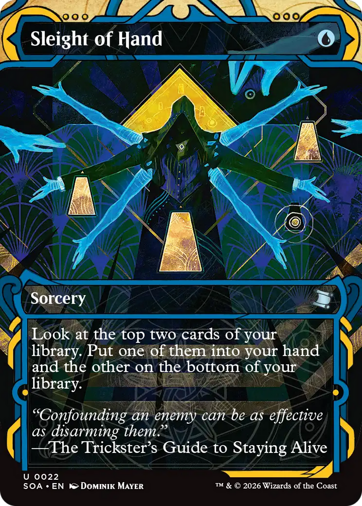 Truque de Mãos / Sleight of Hand - Magic: The Gathering - MoxLand