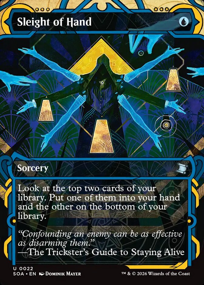 Truque de Mãos / Sleight of Hand - Magic: The Gathering - MoxLand