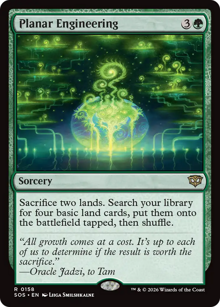 Planar Engineering - Magic: The Gathering - MoxLand