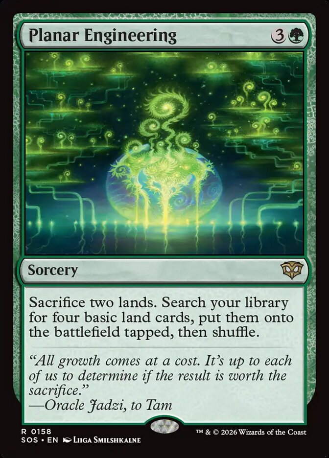 Planar Engineering - Magic: The Gathering - MoxLand