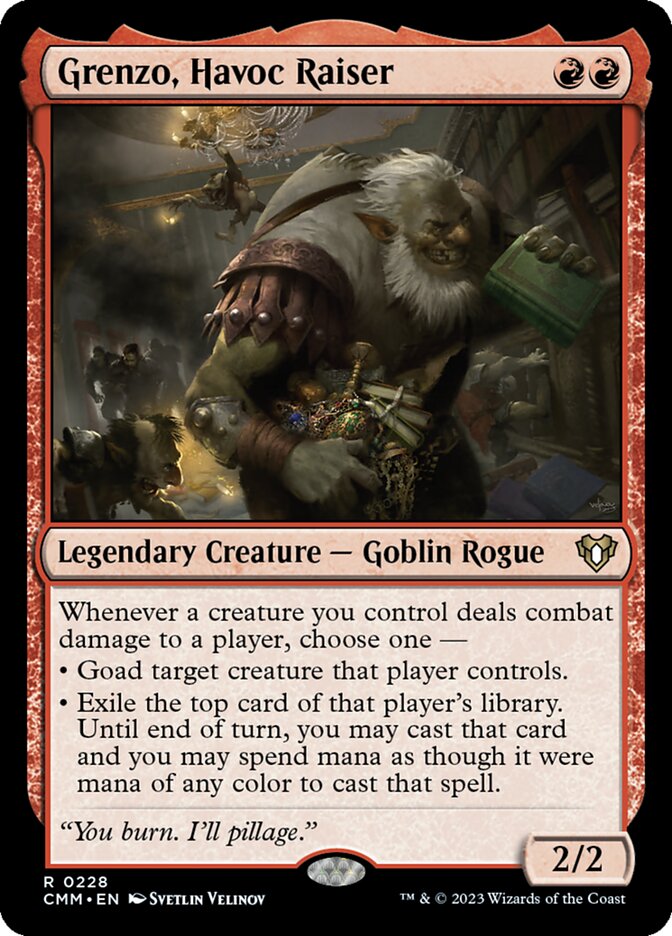 Grenzo, Instigador do Caos / Grenzo, Havoc Raiser - Magic: The Gathering - MoxLand