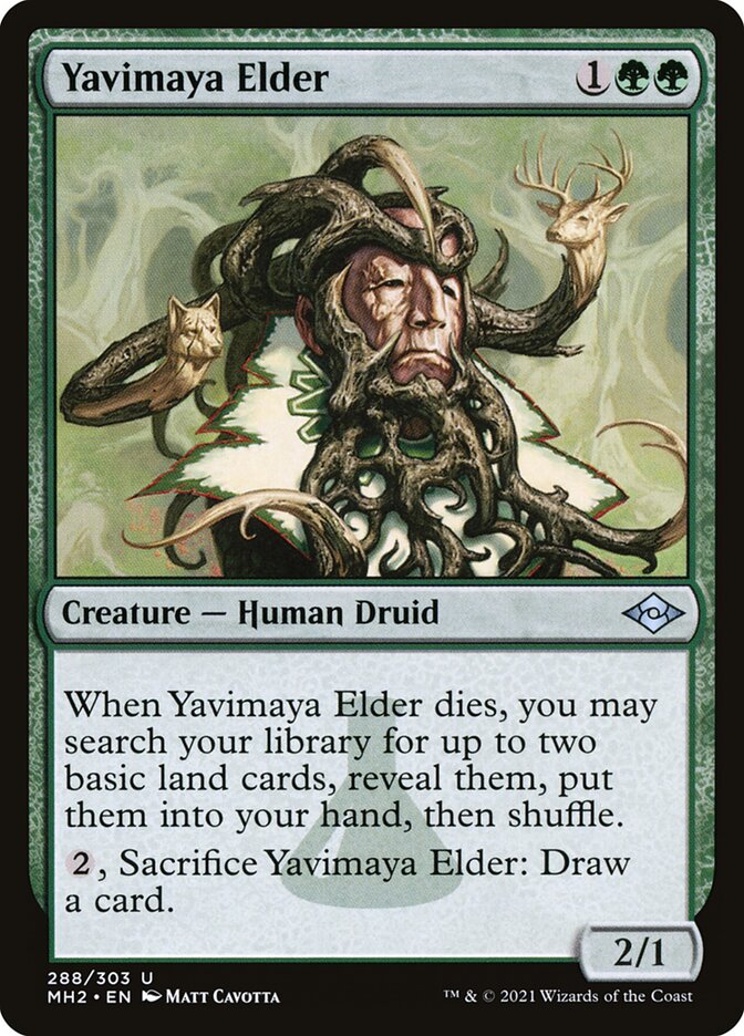 Ancião de Yavimaya / Yavimaya Elder - Magic: The Gathering - MoxLand