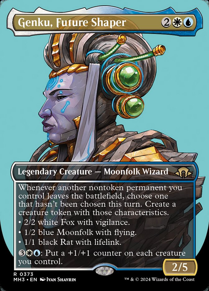 Genku, Moldador do Futuro / Genku, Future Shaper - Magic: The Gathering - MoxLand