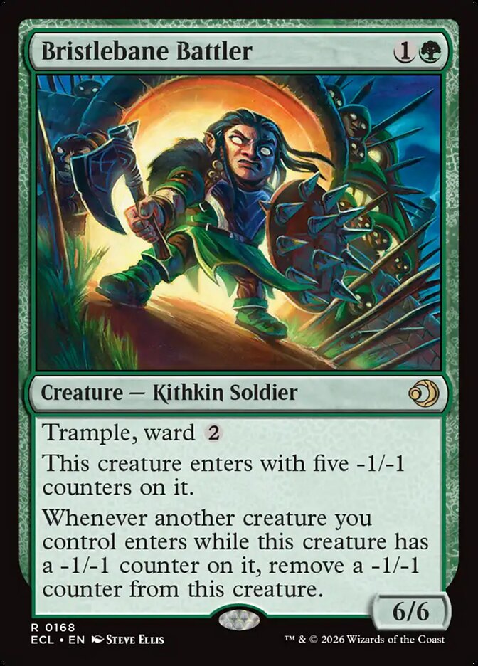 Combatente de Desespinópolis / Bristlebane Battler - Magic: The Gathering - MoxLand