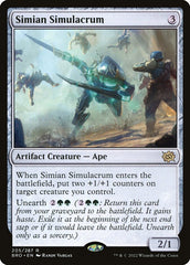Simulacro de Símio / Simian Simulacrum - Magic: The Gathering - MoxLand