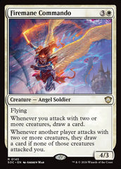Comando Cabeleira de Fogo / Firemane Commando - Magic: The Gathering - MoxLand