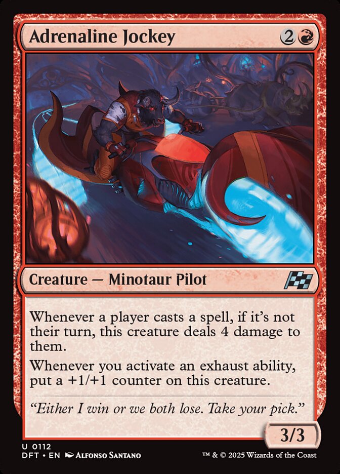 Jóquei de Adrenalina / Adrenaline Jockey - Magic: The Gathering - MoxLand