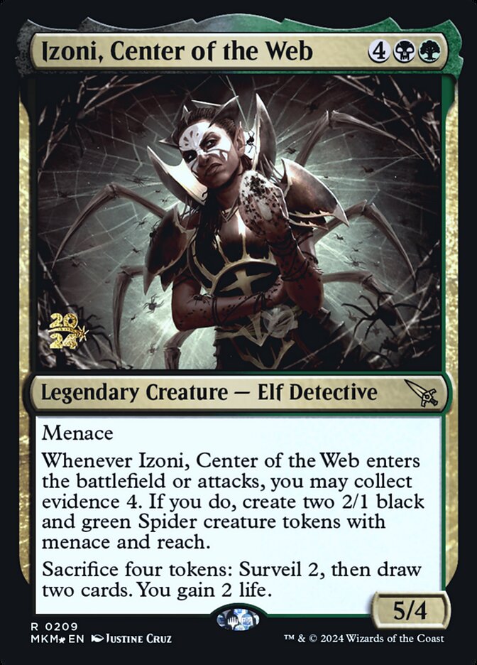 Izoni, Centro da Teia / Izoni, Center of the Web - Magic: The Gathering - MoxLand