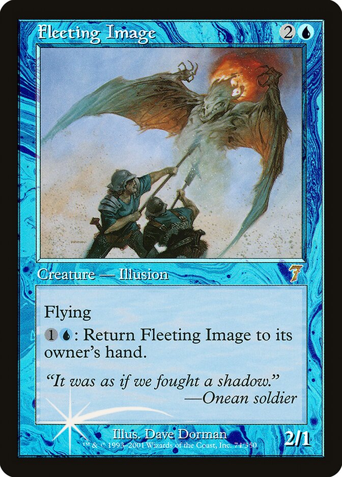 Visão Fugaz / Fleeting Image - Magic: The Gathering - MoxLand