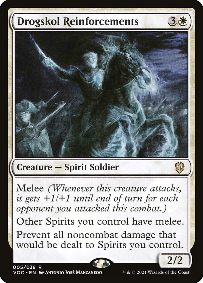 Reforços de Drogskol / Drogskol Reinforcements - Magic: The Gathering - MoxLand