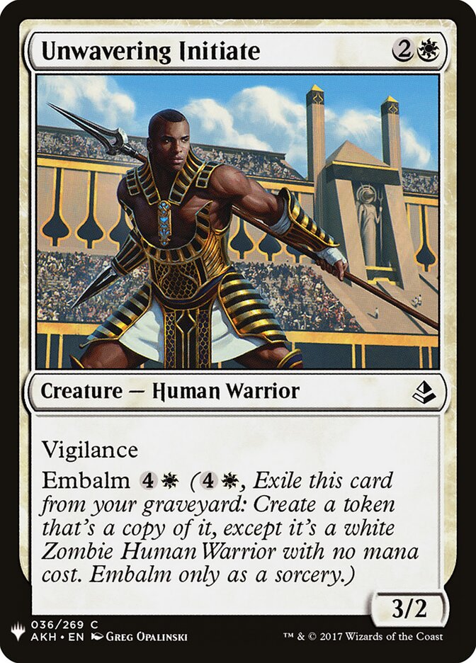 Iniciado Inabalável / Unwavering Initiate - Magic: The Gathering - MoxLand